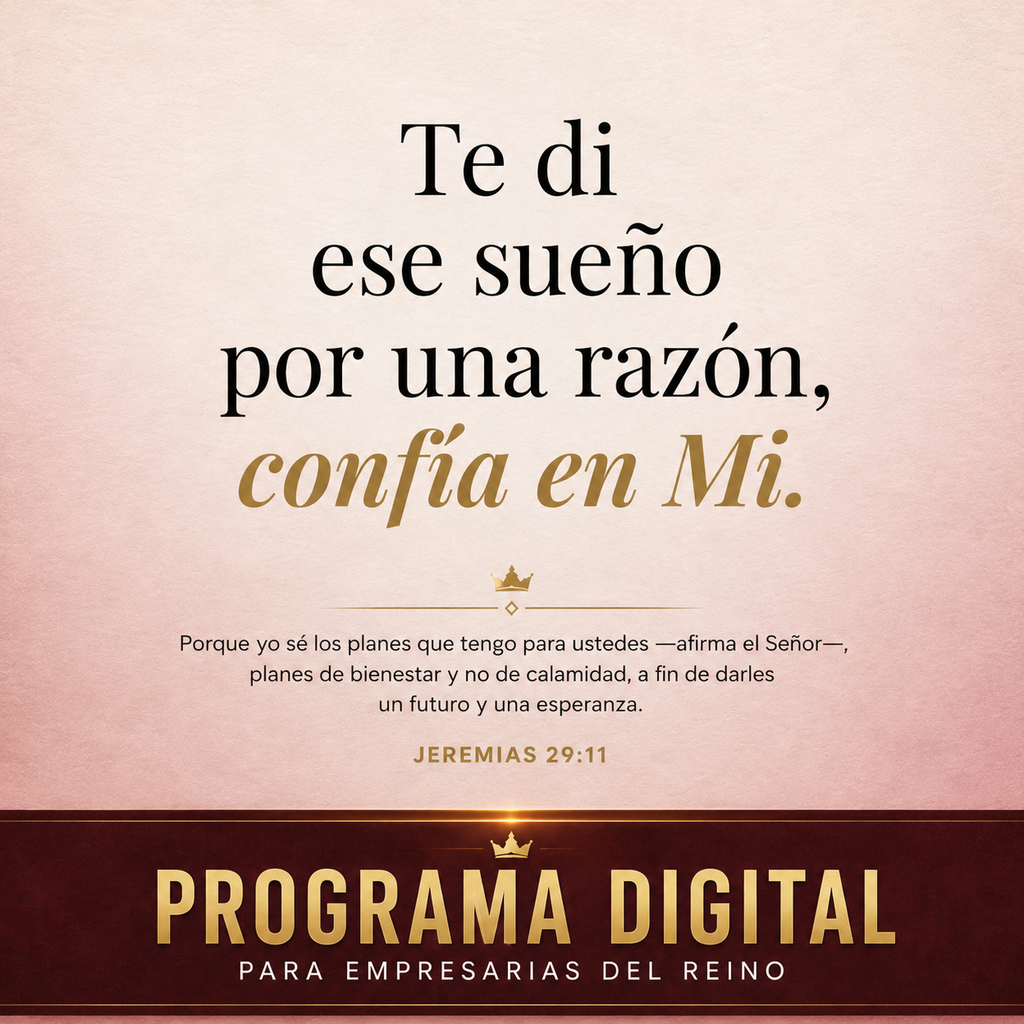 PROGRAMA DIGITAL PARA EMPRESARIAS DEL REINO